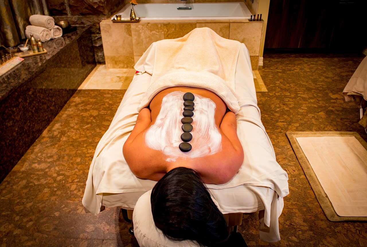 Hot stone massage